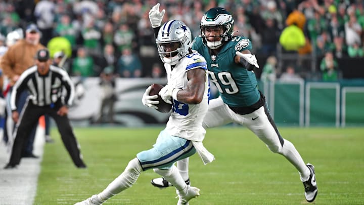 Nov 5, 2023; Philadelphia, Pennsylvania, USA; Dallas Cowboys wide receiver CeeDee Lamb (88) makes a