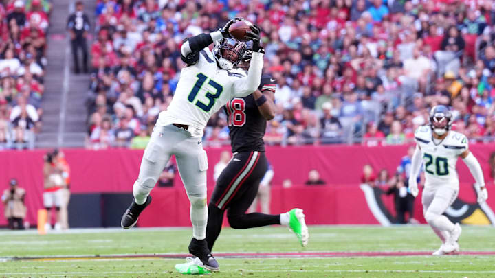 Ernest Jones of the Seattle Seahawks