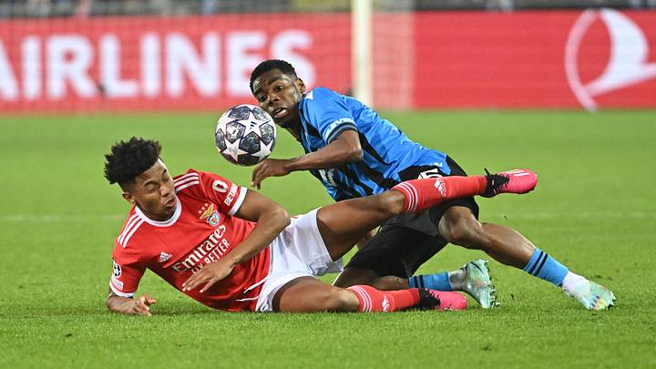 Club Brujas vs SL Benfica