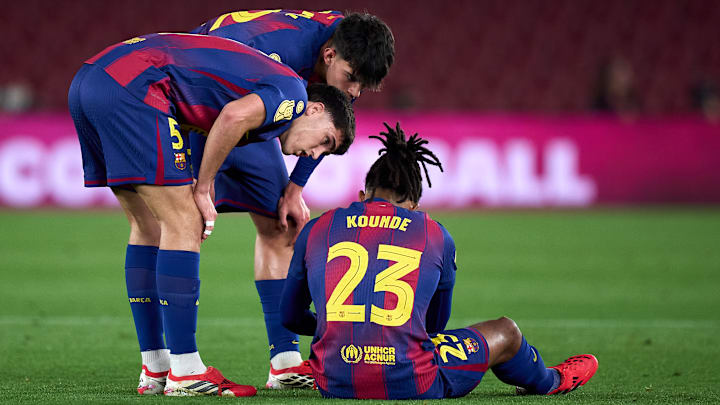 Jules Koundé hat sich gegen Atlético verletzt Jules Koundé hat sich gegen Atlético verletzt