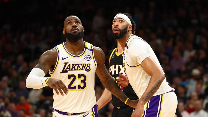 LeBron James and Anthony Davis