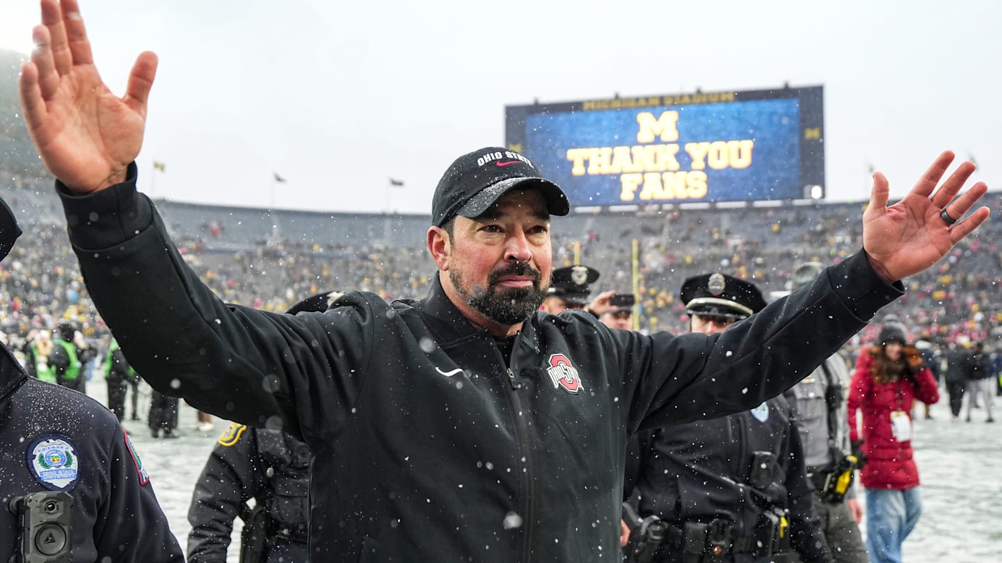 Ryan Day literally turns up the heat before Ohio State’s biggest game of the year