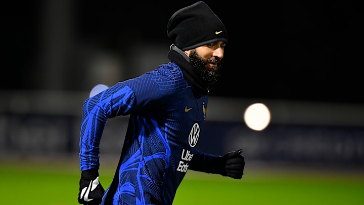 French Soccer Team : Training Session