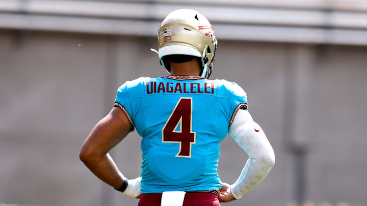 D.J. Uiagalelei enters his fifth season of college football with 57 touchdown passes and 27 interceptions.