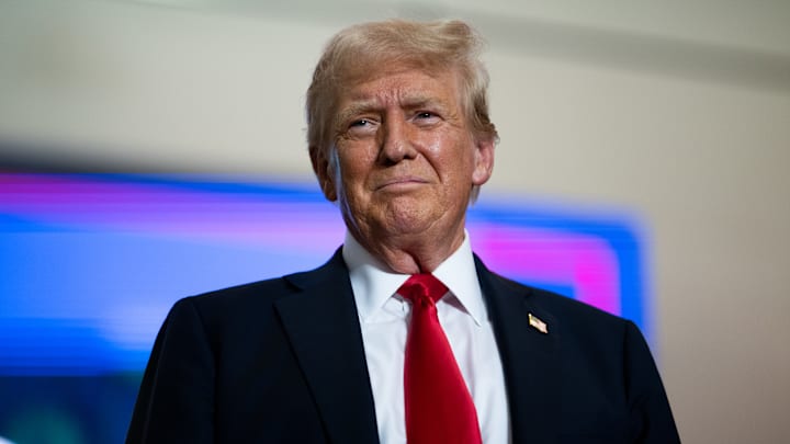 Former President Trump And VP Nominee Sen. JD Vance Hold Rally In St. Cloud, Minnesota