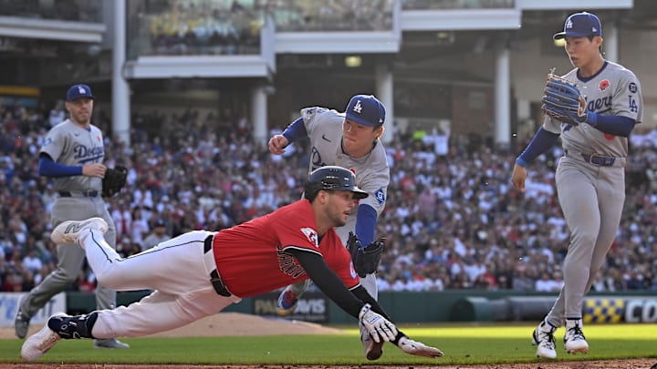 Los Angeles Dodgers v Cleveland Guardians