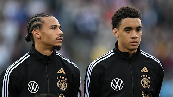 Leroy Sane (l.) und Jamal Musiala (r.)