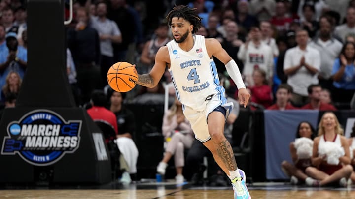 North Carolina Tar Heels guard RJ Davis is projected to be one of the top college basketball players this season.