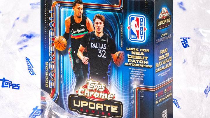 Topps Chrome Update Basketball Mega Box Topps Chrome Update Basketball Mega Box