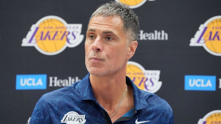 Los Angeles Lakers general manager Rob Pelinka