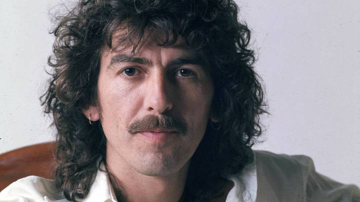 George Harrison in white shirt George Harrison in white shirt