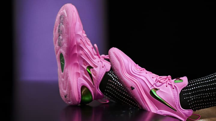 The Nike A'Two in the "A'Pink Shoe" colorway.