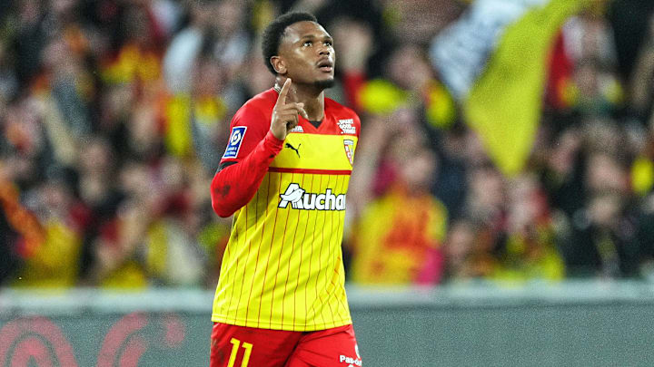 Loïs Openda, buteur du RC Lens.