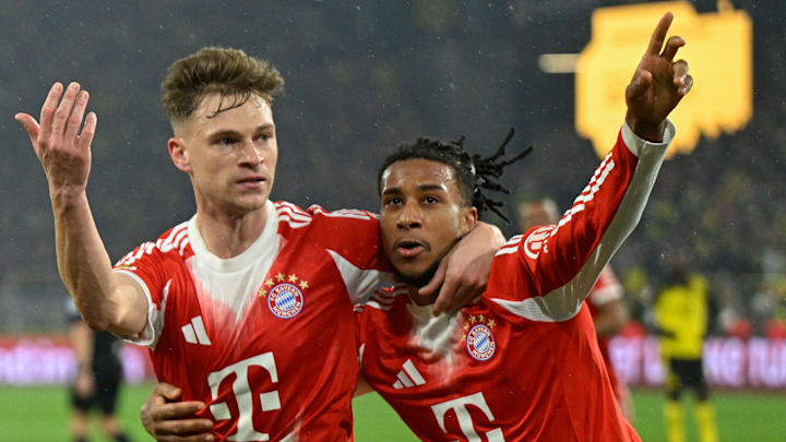 Unter anderem Joshua Kimmich und Michael Olise müssen gegen Bergamo ihre Nerven in Zaum halten