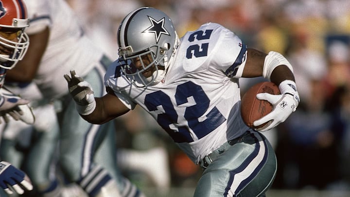 Emmitt Smith hizo historia para los Cowboys y la NFL