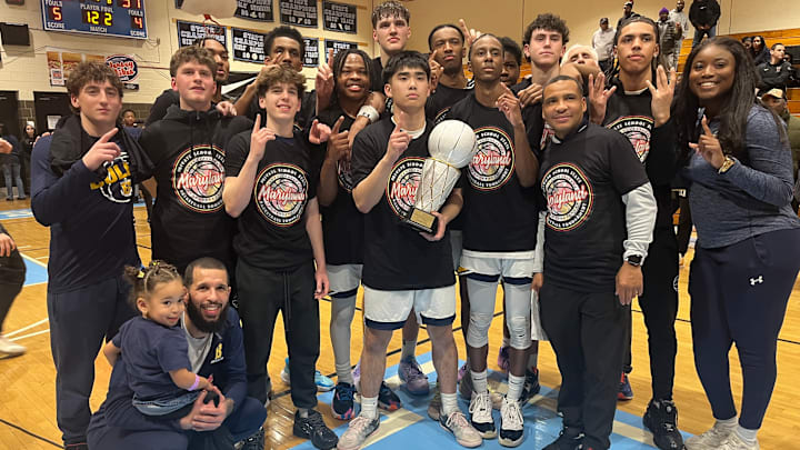 A year after losing in the final, Bullis School claimed the Maryland Private School State Basketball Tournament boys crown Friday. The Bulldogs, No. 3 in this week’s High School on SI Maryland Top 25, defeated Clinton Grace Christian School in the championship game.
