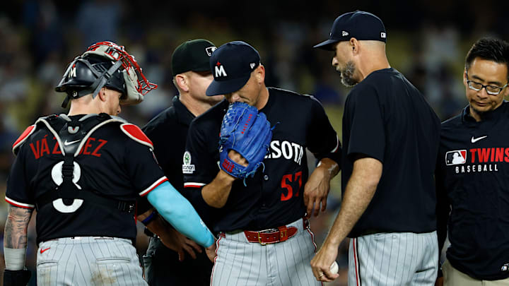 Minnesota Twins v Los Angeles Dodgers