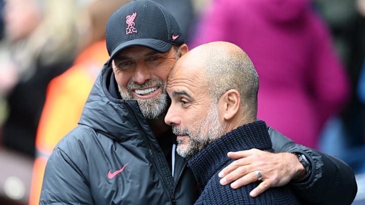 Jurgen Klopp and Pep Guardiola - Premier League