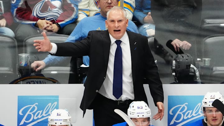St. Louis Blues head coach Craig Berube