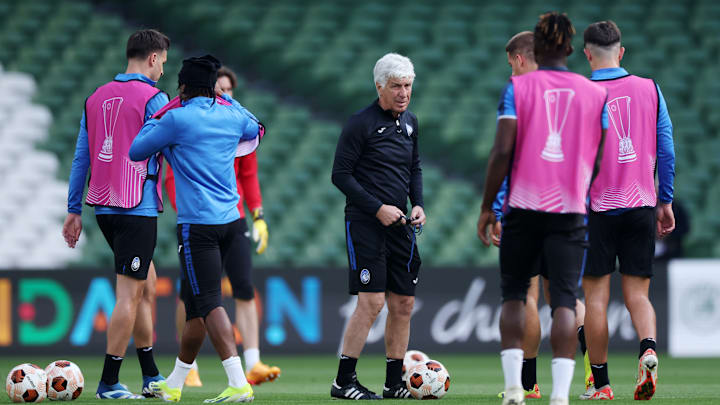 Atalanta BC Training Session and Press Conference - UEFA Europa League Final 2023/24