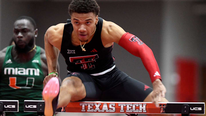 Texas Tech Track and Field's Malachi Snow Texas Tech Track and Field's Malachi Snow