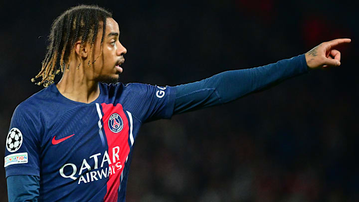 Bradley Barcola - PSG Bradley Barcola - PSG
