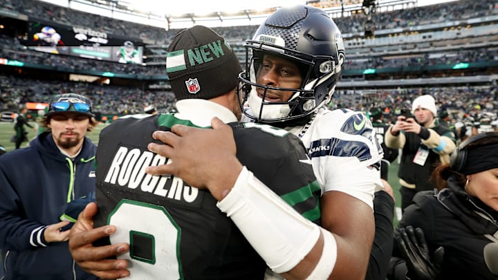 Geno Smith and Aaron Rodgers