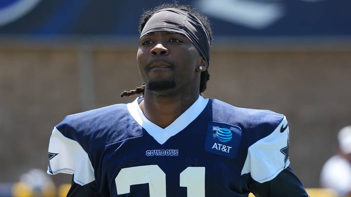 Dallas Cowboys cornerback Caelen Carson at training camp at River Ridge Playing Fields. Dallas Cowboys cornerback Caelen Carson at training camp at River Ridge Playing Fields.