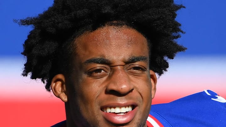 NFL New York Giants cornerback Cor'Dale Flott NFL New York Giants cornerback Cor'Dale Flott