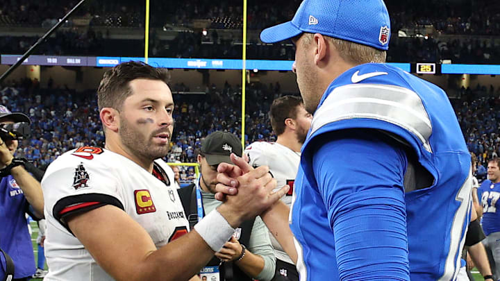 Week 7 NFL Predictions, Jared Goff, Baker Mayfield