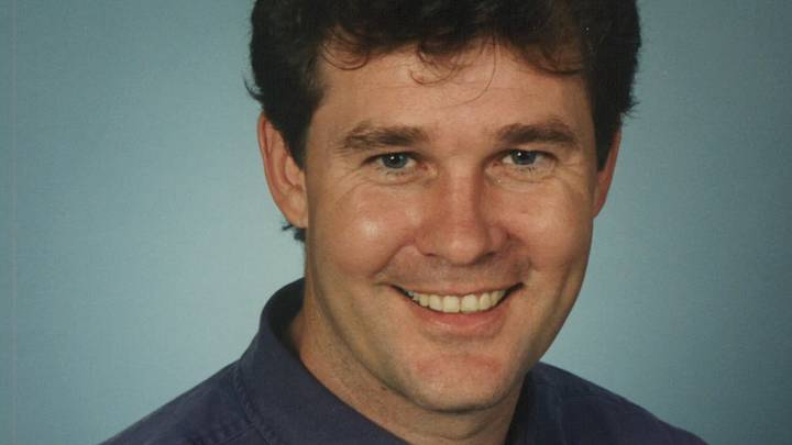 Former Vikings tight end Joe Senser during his radio analyst days. 