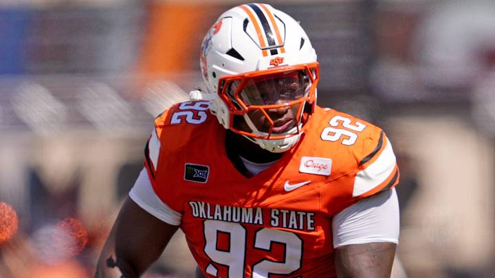 Oklahoma State's Jerry Lawson. Oklahoma State's Jerry Lawson.