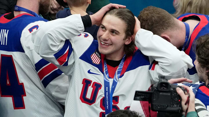 Jack Hughes scored the game-winner for Team USA.