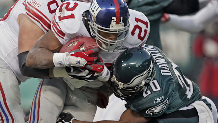 Brian Dawkins, Philadelphia Eagles, Tiki Barber, Giants