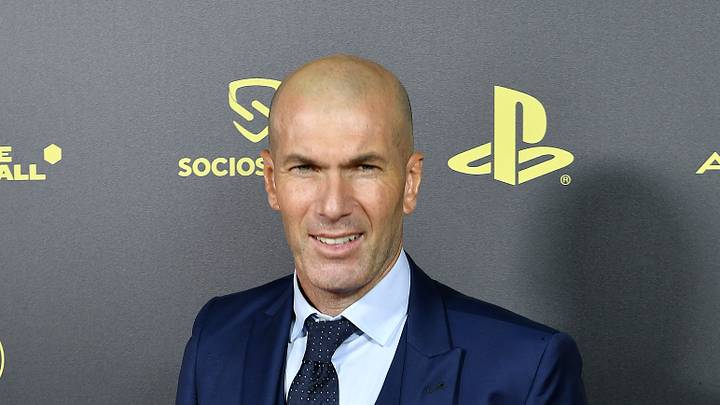 Zidane lors de la cérémonie du Ballon d'Or