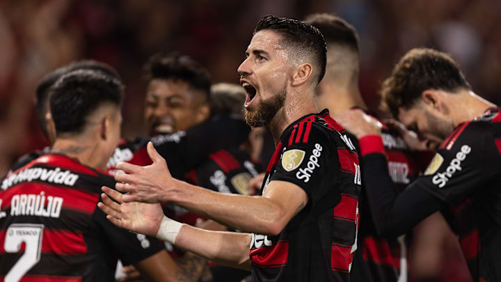 Jorginho não deve reforçar o Flamengo nos primeiros 90 minutos contra o Estudiantes Jorginho não deve reforçar o Flamengo nos primeiros 90 minutos contra o Estudiantes