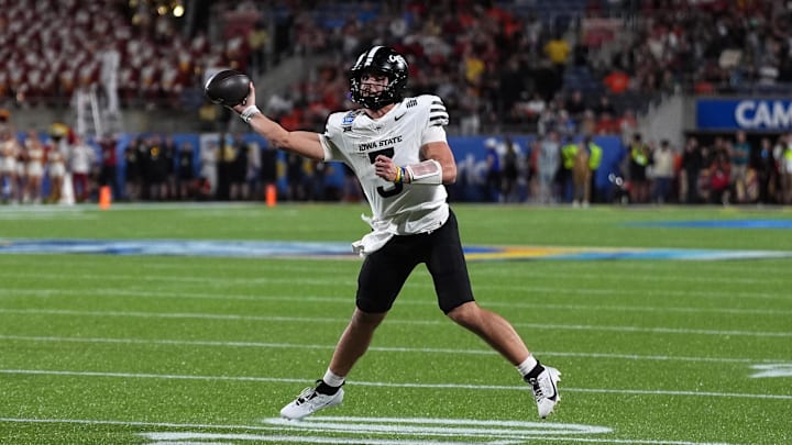 The Iowa State football team begins spring practice with several key starters back in place from an 11-win season.