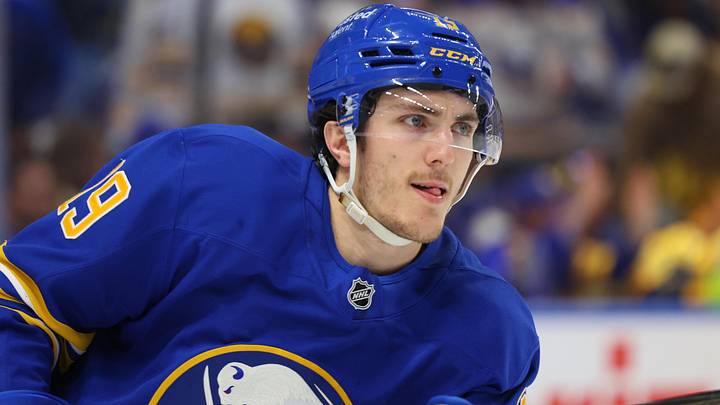 Buffalo Sabres center Peyton Krebs Buffalo Sabres center Peyton Krebs