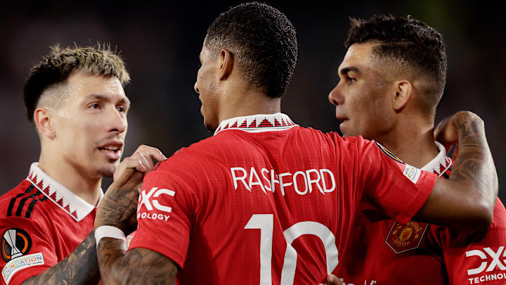 Rashford and Casemiro travelled to America during the international break