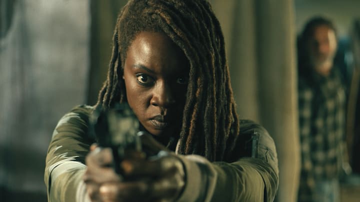 Danai Gurira as Michonne - The Walking Dead: The Ones Who Live _ Season 1, Episode 5 - Photo Credit: AMC