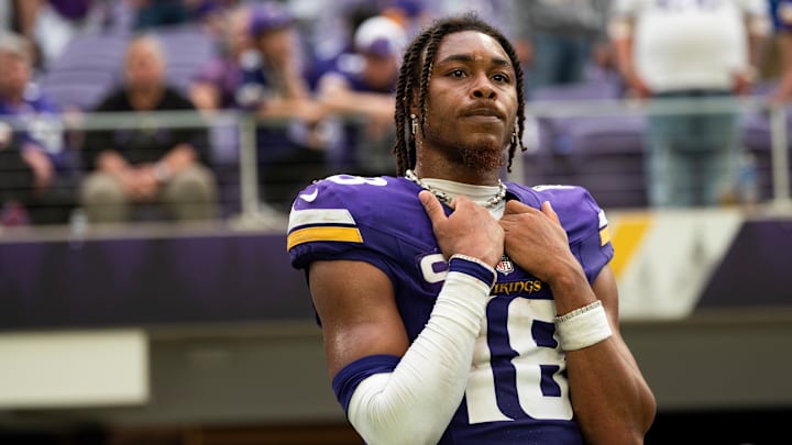 Minnesota Vikings wide receiver Justin Jefferson