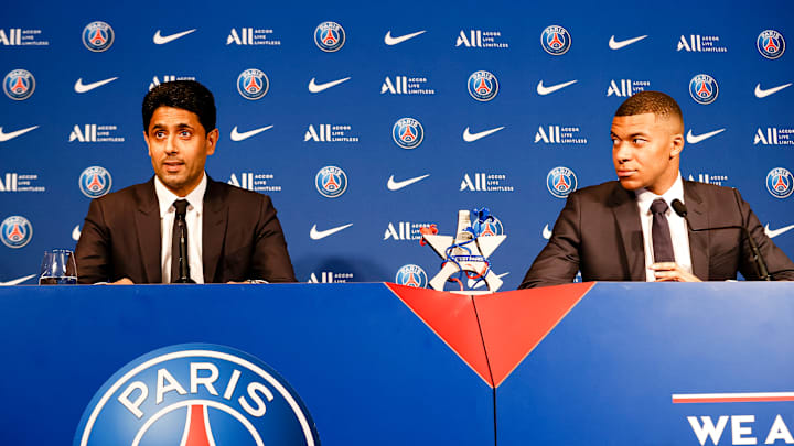 The clash between Mbappe and Al-Khelaifi is denied.