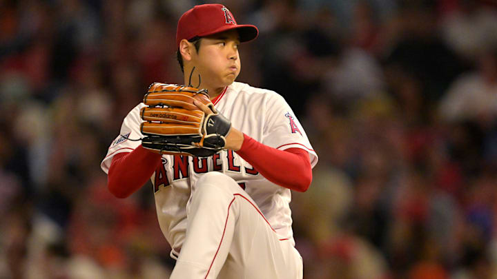 San Francisco Giants v Los Angeles Angels