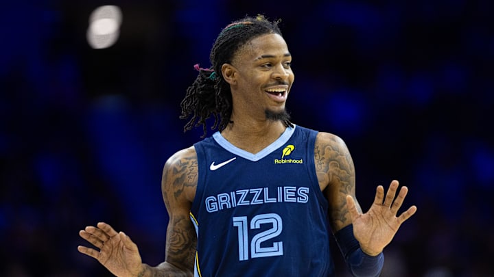 Memphis Grizzlies guard Ja Morant. Memphis Grizzlies guard Ja Morant.