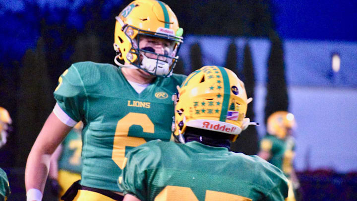 Brant Heppner has already won two Class 2A championships under center at Lynden entering 2024. Brant Heppner has already won two Class 2A championships under center at Lynden entering 2024.
