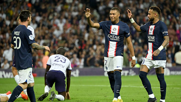 Lionel Messi, Neymar da Silva, Kylian Mbappé