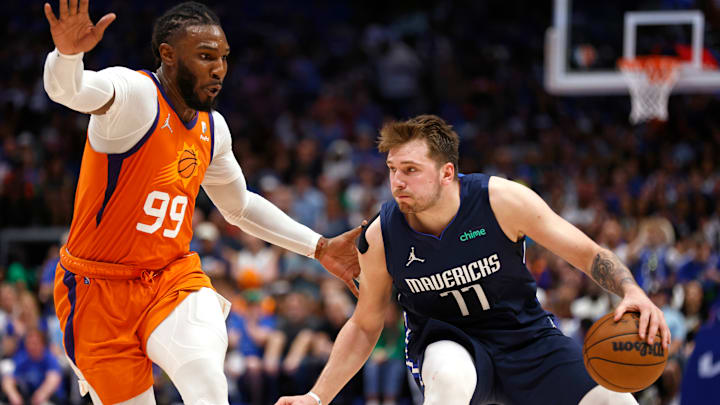 Luka Doncic y los Mavericks empataron la serie ante Phoenix
