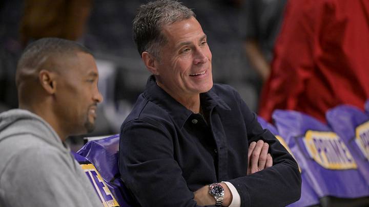Los Angeles Lakers general manager Rob Pelinka.