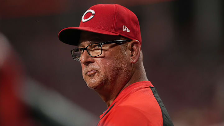 Cincinnati Reds manager Terry Francona Cincinnati Reds manager Terry Francona
