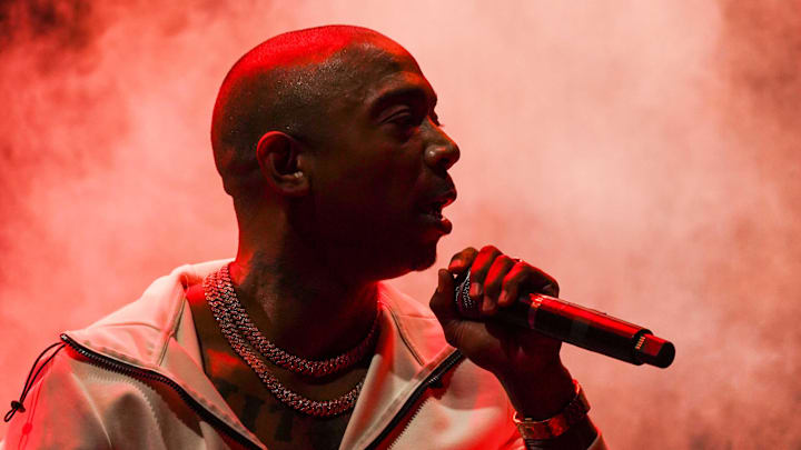 Jun 19, 2022; Washington, DC, USA; Ja Rule performs on the Earth Stage during the Something in the Water music festival in Washington, DC on June 19, 2022. Mandatory Credit: Jarrad Henderson-USA TODAY Jun 19, 2022; Washington, DC, USA; Ja Rule performs on the Earth Stage during the Something in the Water music festival in Washington, DC on June 19, 2022. Mandatory Credit: Jarrad Henderson-USA TODAY